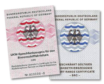 SRC+UBI Funkzeugnisse
