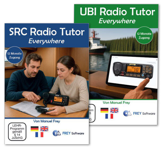 Lernsoftware und Simulation für See- und Binnenfunk SRC+UBI